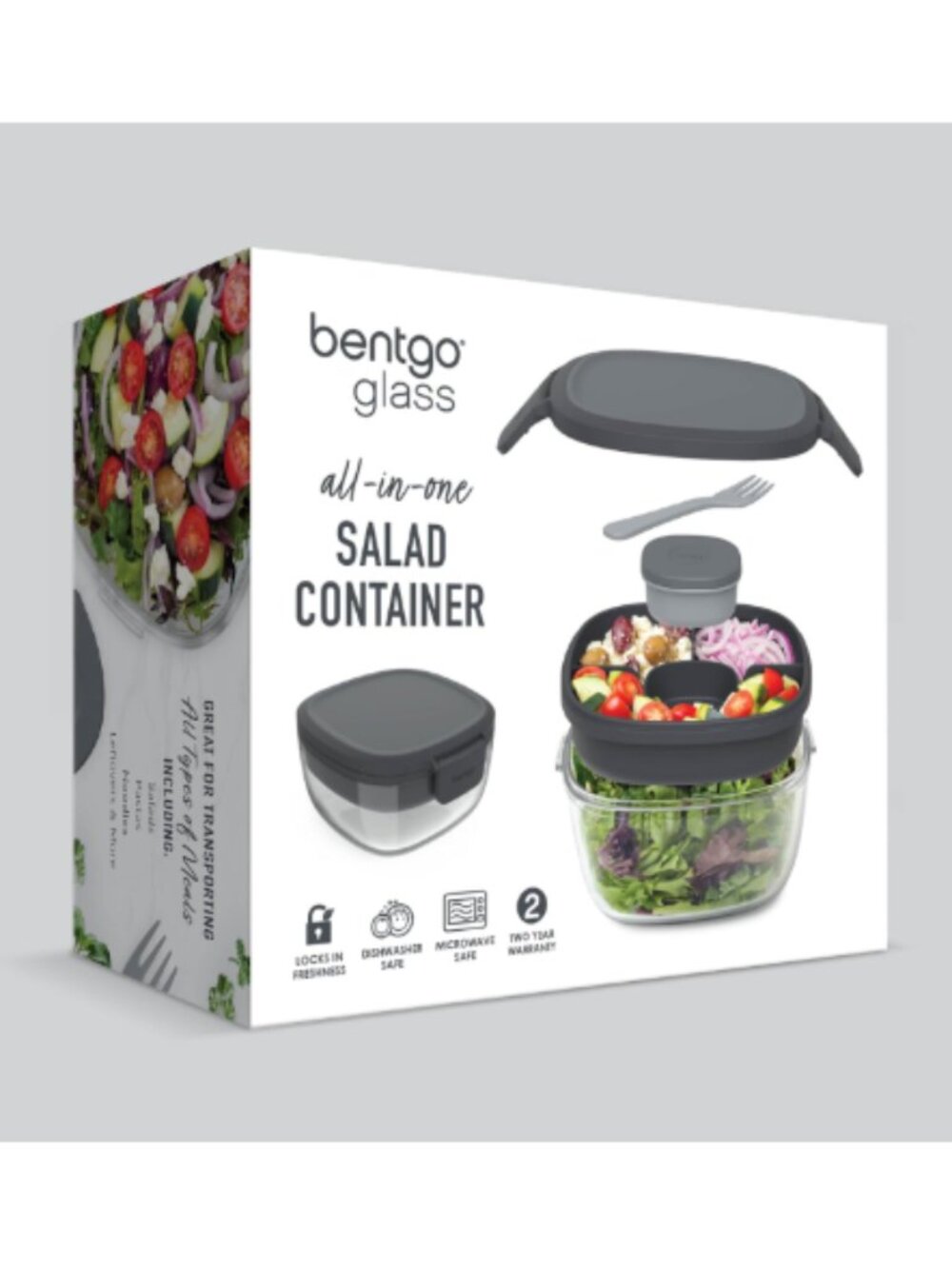 NWT Bentgo Glass All-in-One Salad Container